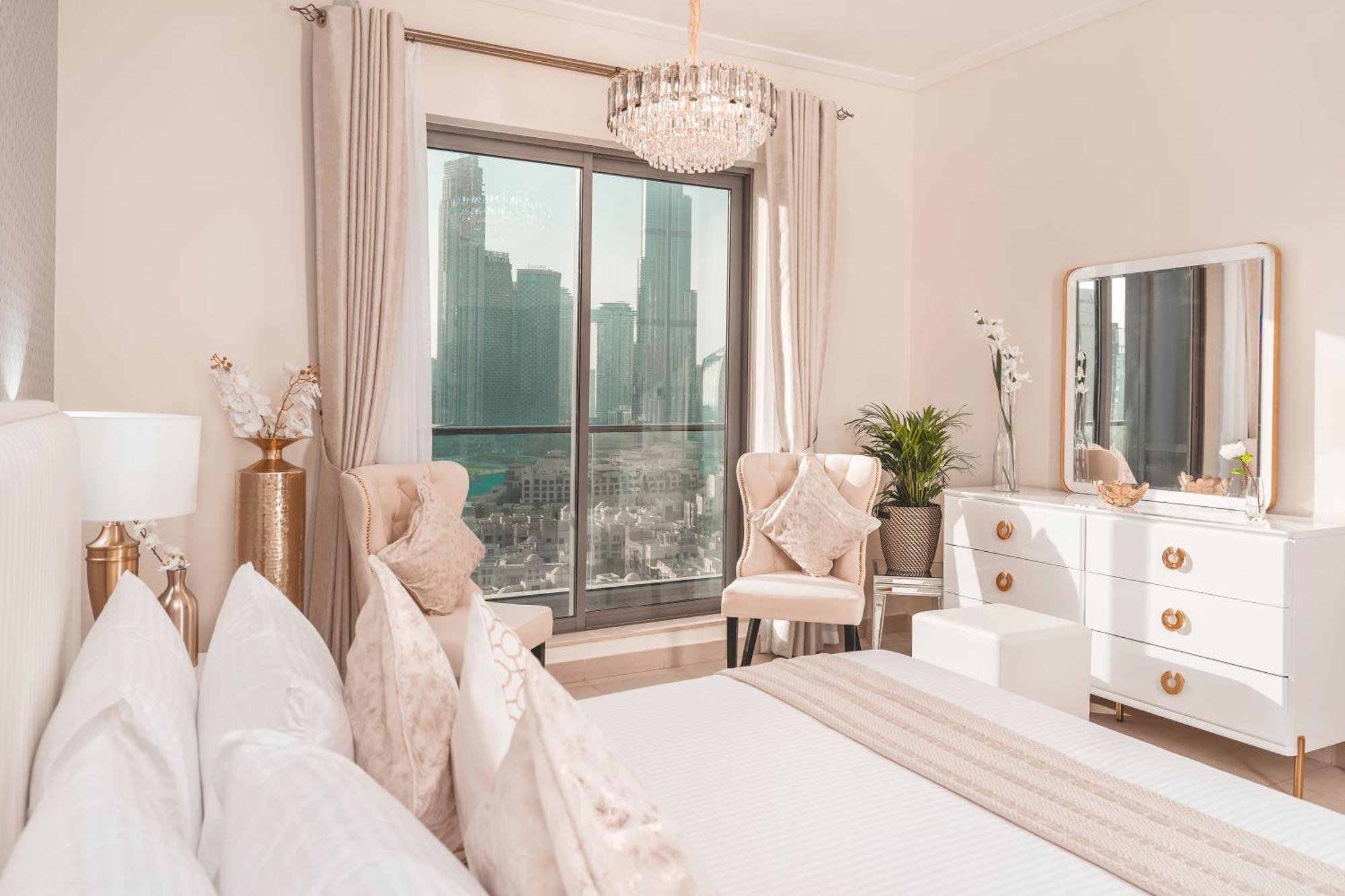 Elite Royal - Panoramic Full Burj Khalifa, Fountain & Skyline View - Infinite Apartment