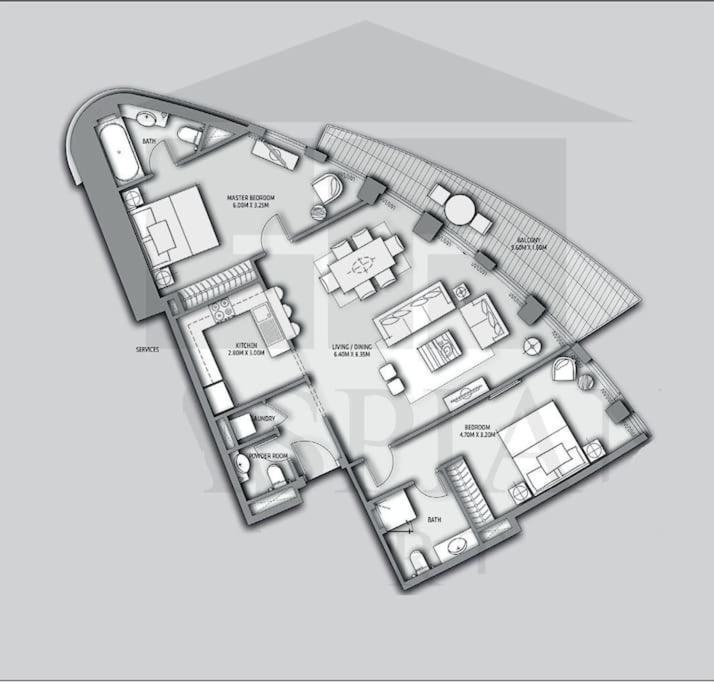 First Class 2br With Full Skyline & Sea View Dubai