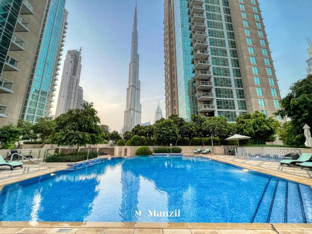 Villa Manzil - Luxury 3br W/ Maid Room, Full Burj & Fountain View *