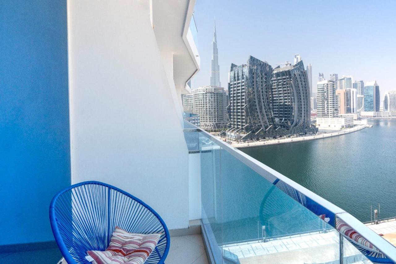 Modern New Studio With Burj Khalifa And Canal View * Dubai