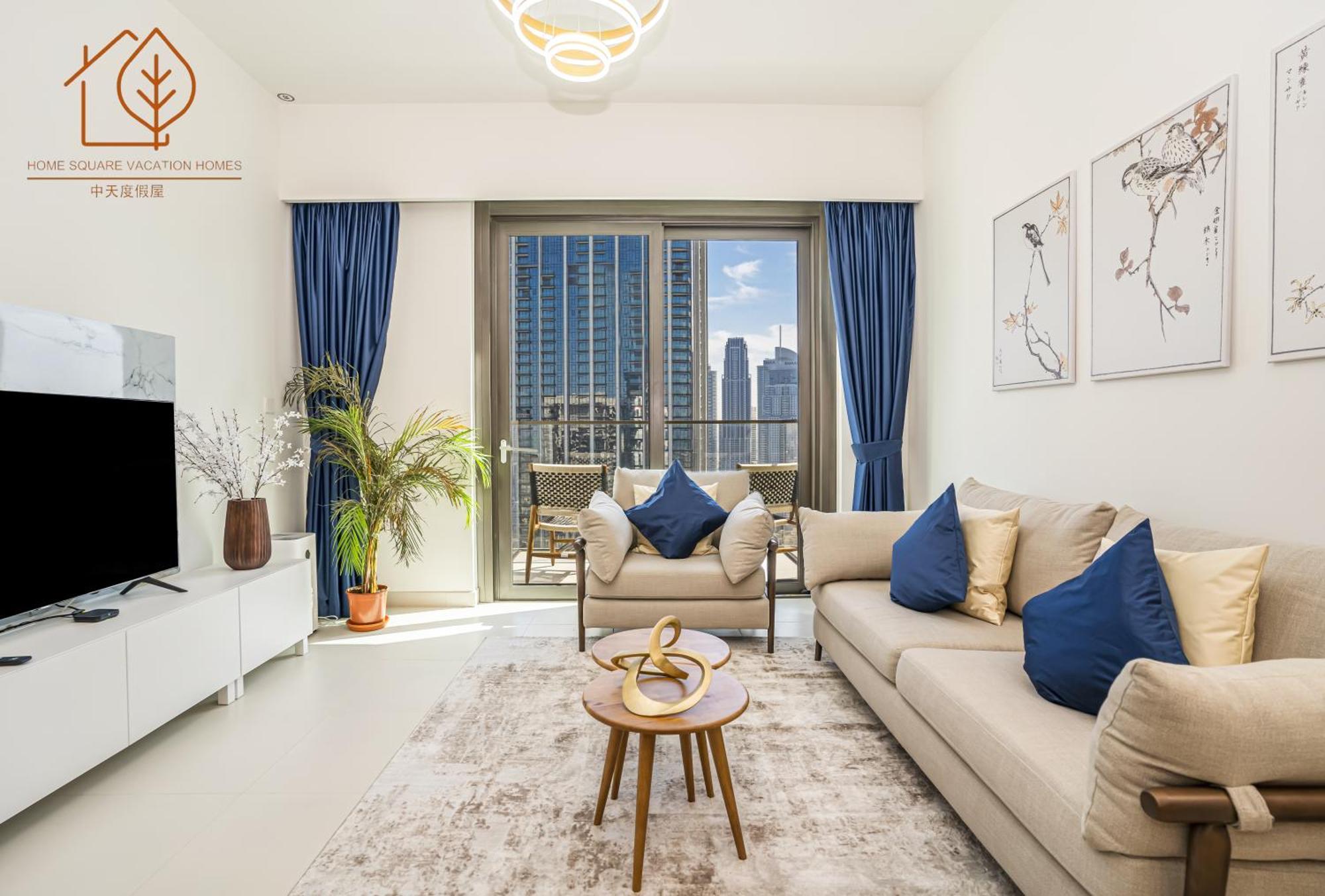 Apartment Family With Burj Views From Floor 172bc-3 *