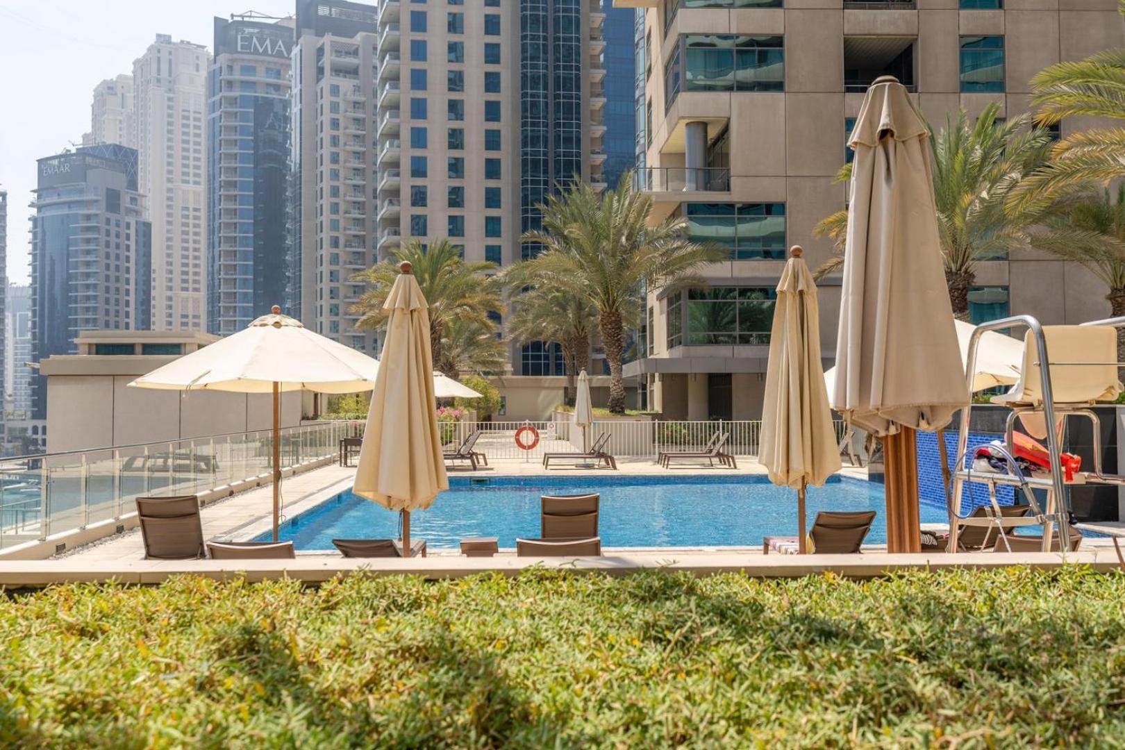 Spacious & Luxurious 1Br Apartment - Best Marina Views - 3Mn Walk To Tram, Jbr & Beach (Adults Only) Apartment Dubai