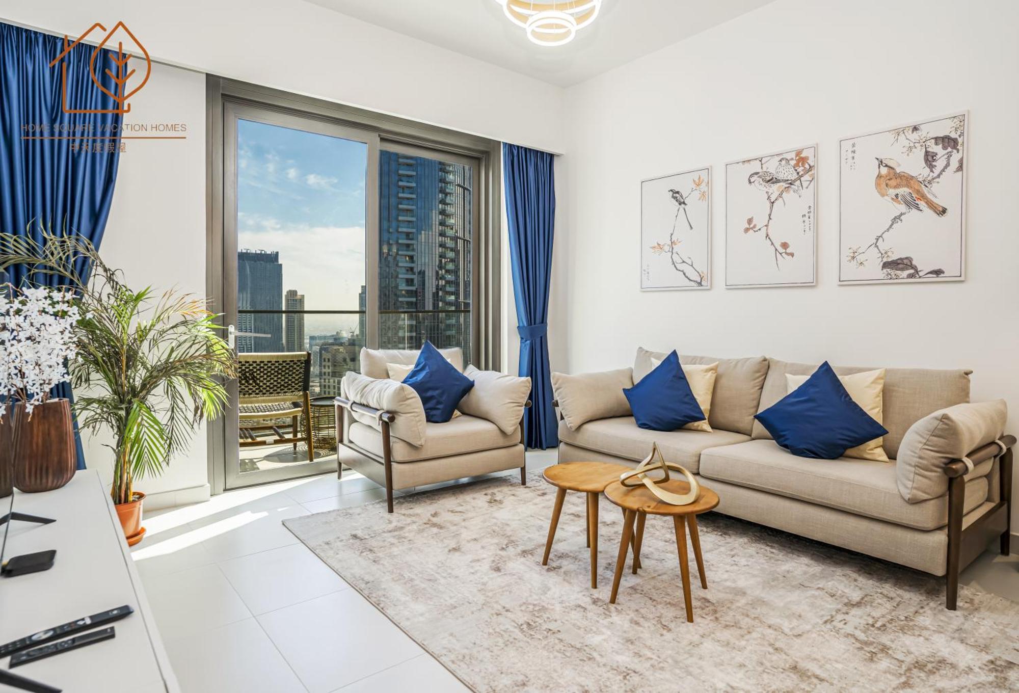 Apartment Family With Burj Views From Floor 172bc-3