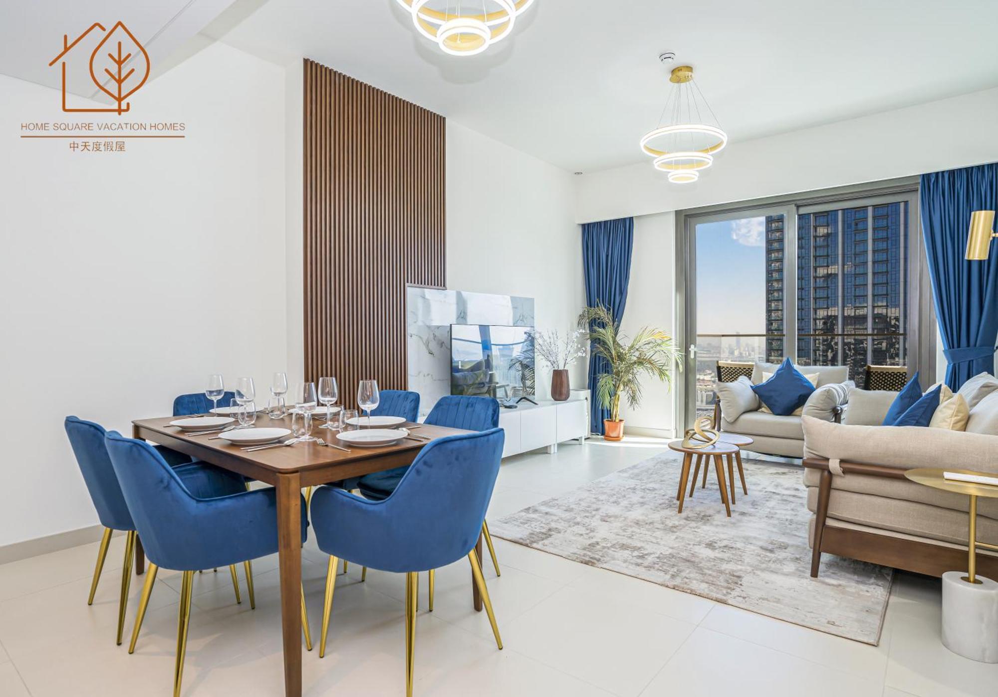 Apartment Family With Burj Views From Floor 172bc-3 *
