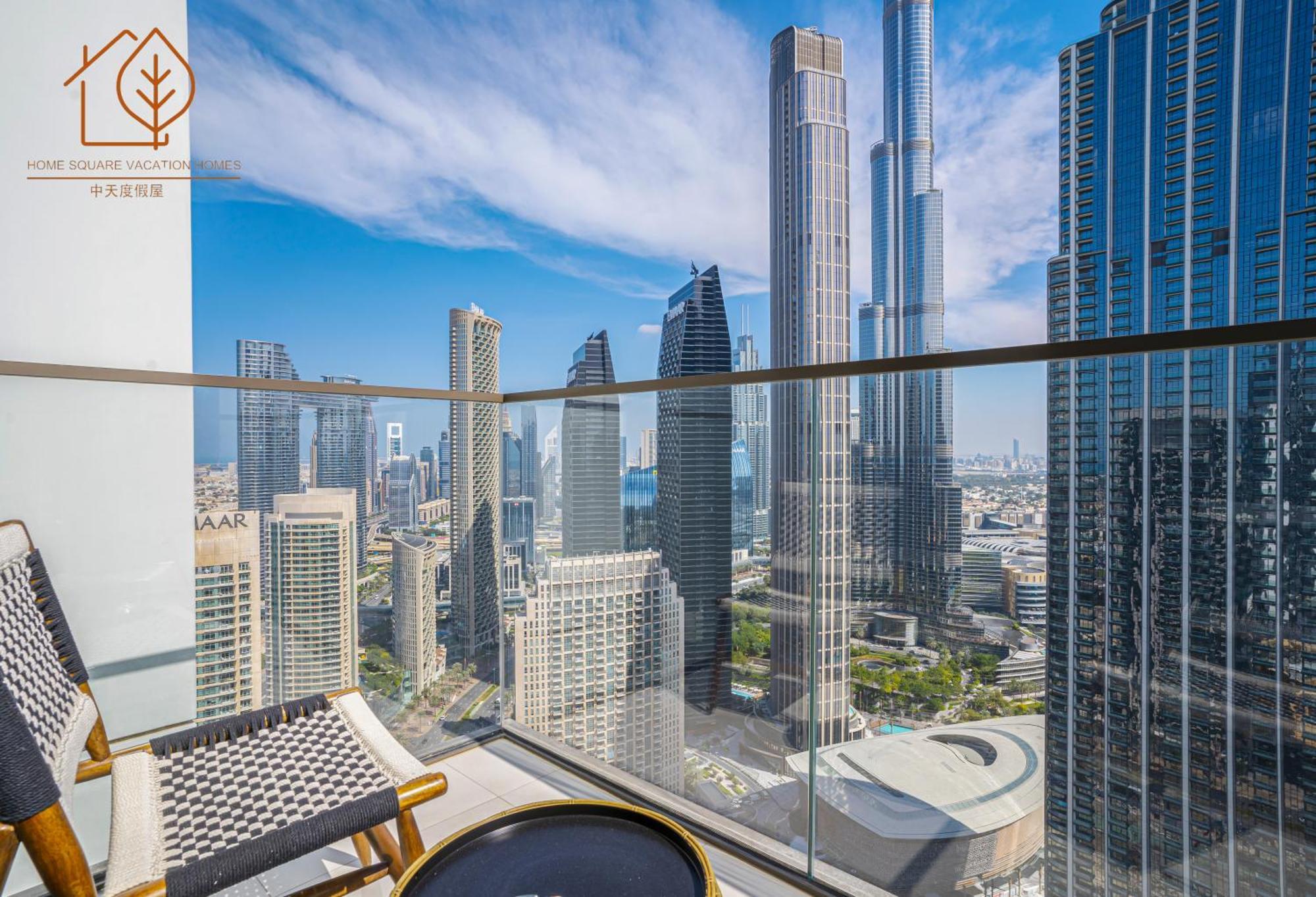 Family With Burj Views From Floor 172bc-3 Apartment Dubai