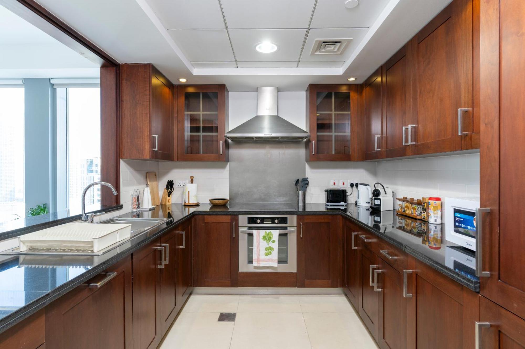 Apartment Prestige Living 2br With Full Burj Khalifa And Fountain View By Dubai