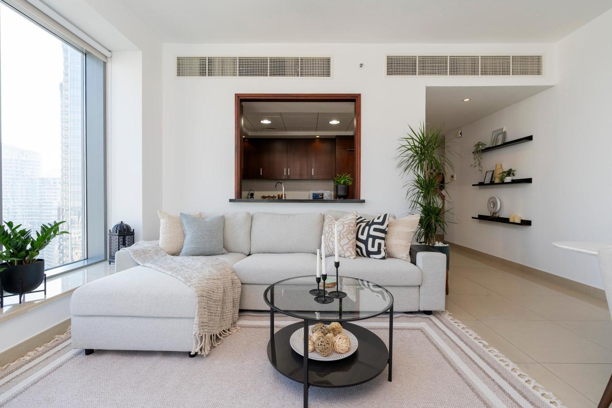 Apartment Prestige Living 2br With Full Burj Khalifa And Fountain View By