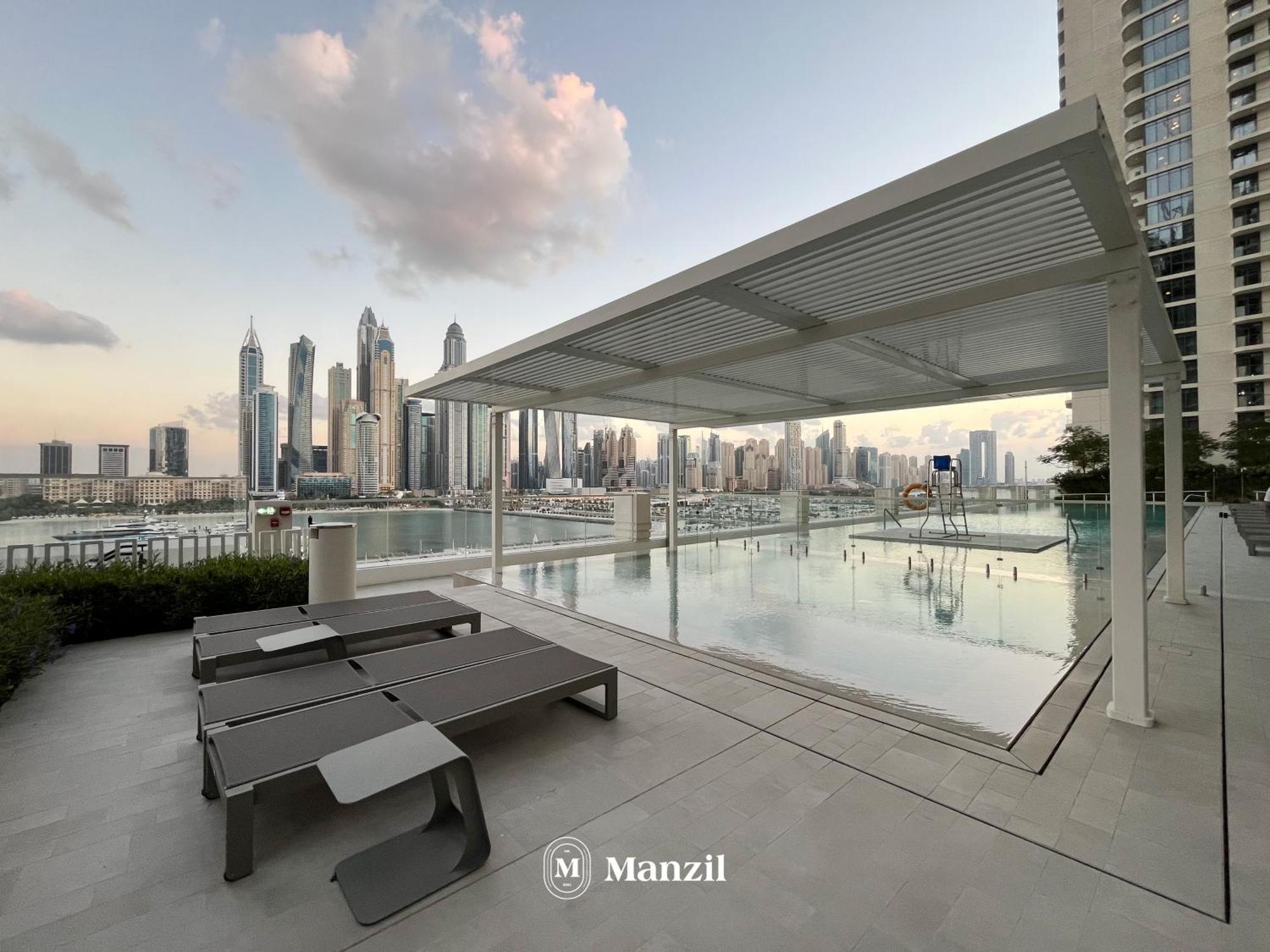 Manzil - 1br In Emaar Beachfront With Private & Marina Access Apartment Dubai