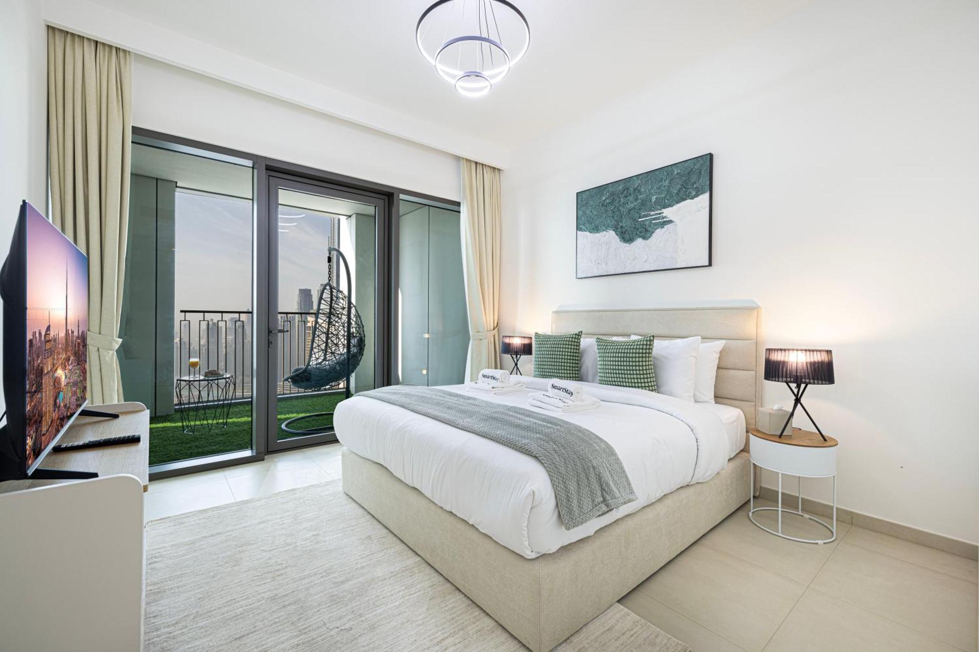 Apartment Smartstay At Downtown Views - Burj Khalifa View - Brand New Luxury *