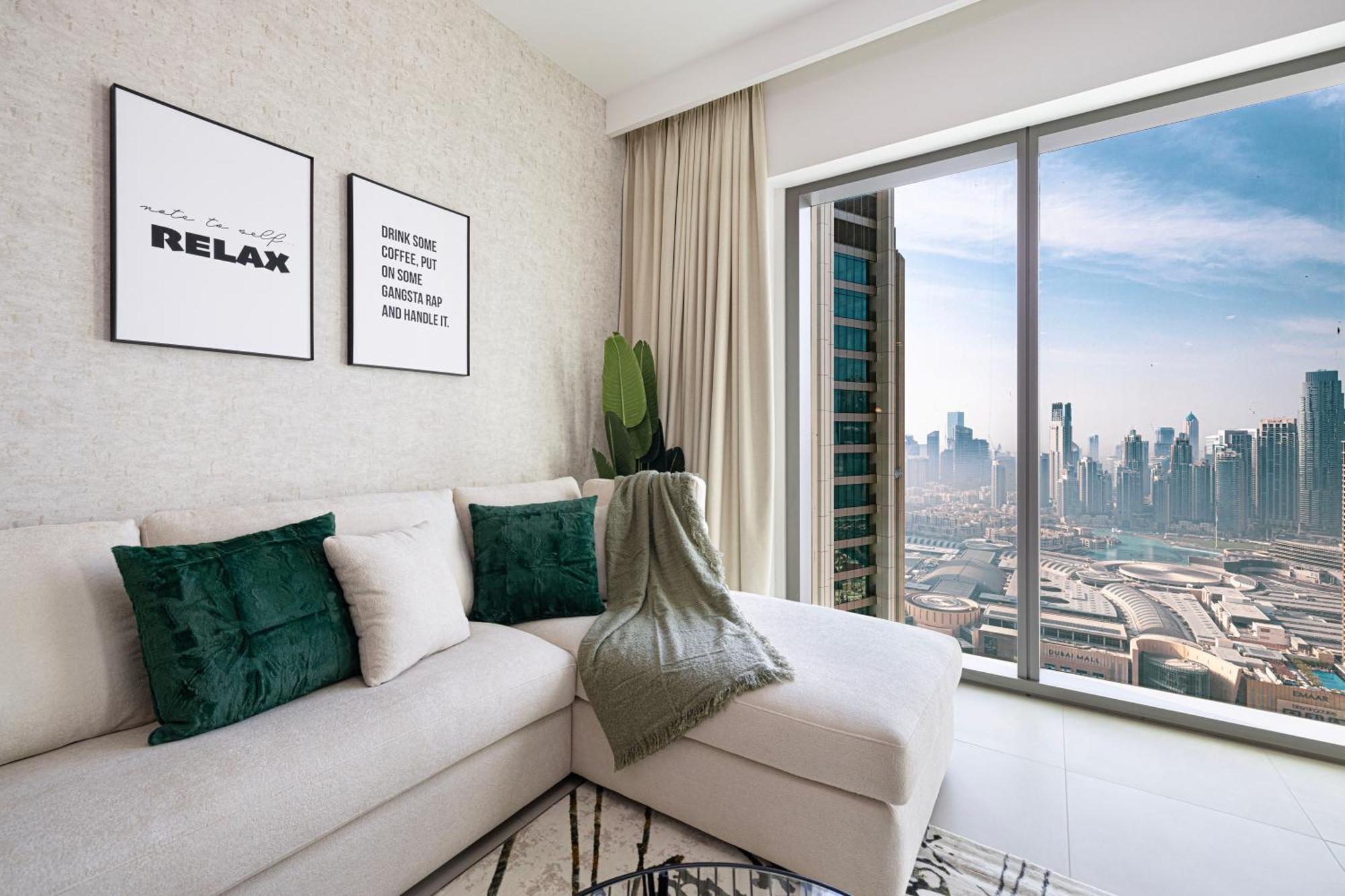 Smartstay At Downtown Views - Burj Khalifa View - Brand New Luxury * Dubai