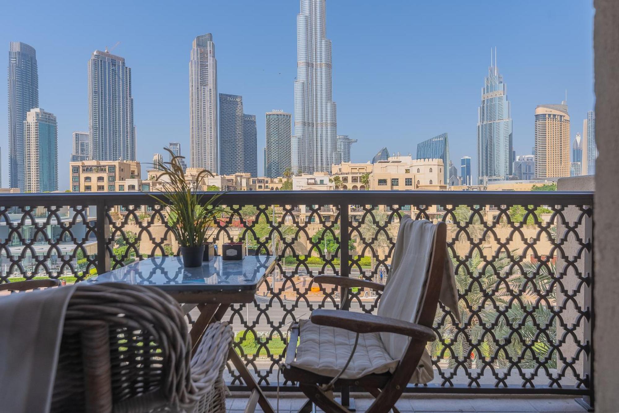 Apartment Bellavista Oldtown 2 Bedroom With Burj Khalifa View Walking Distance Mall