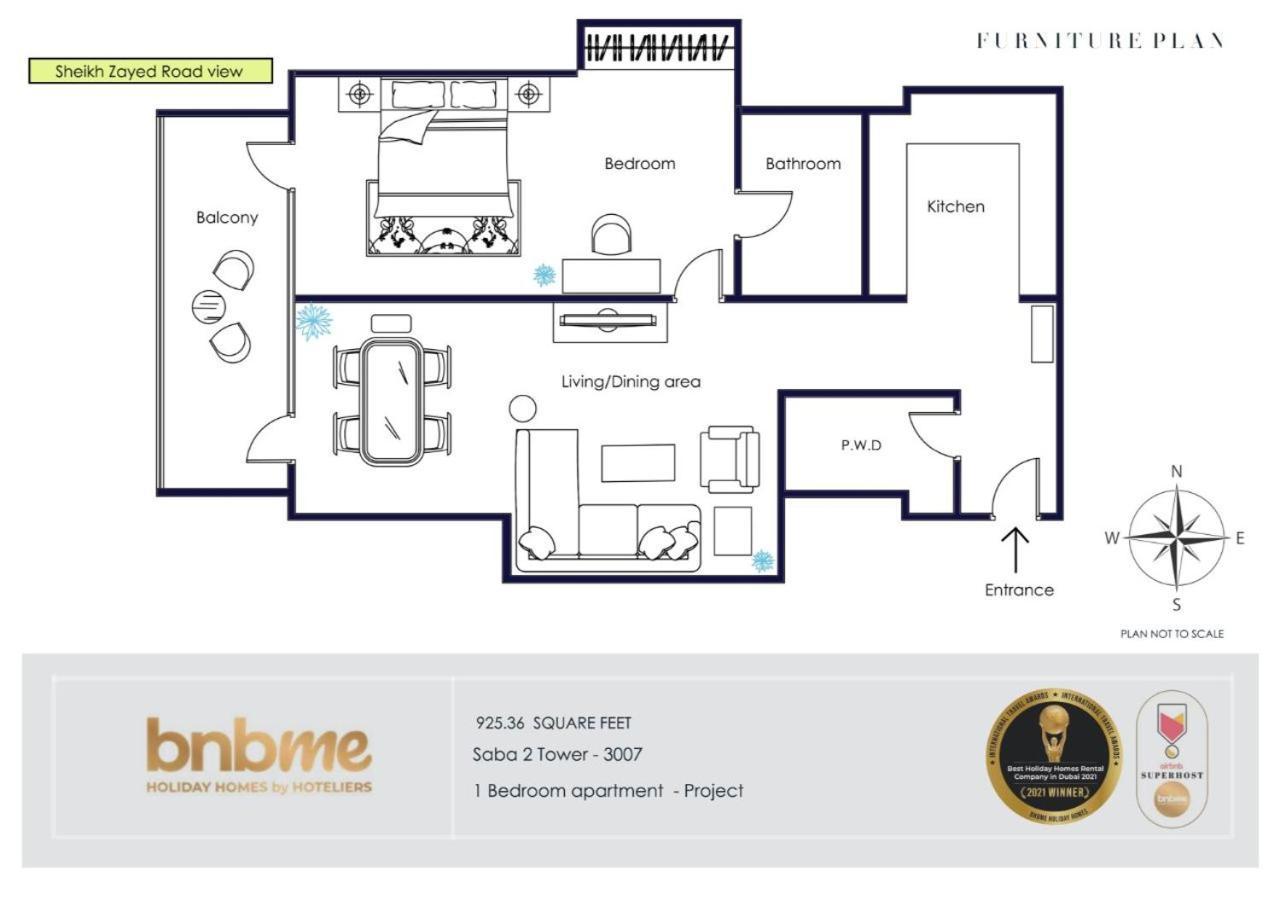Bnbmehomes - Saba Tower *