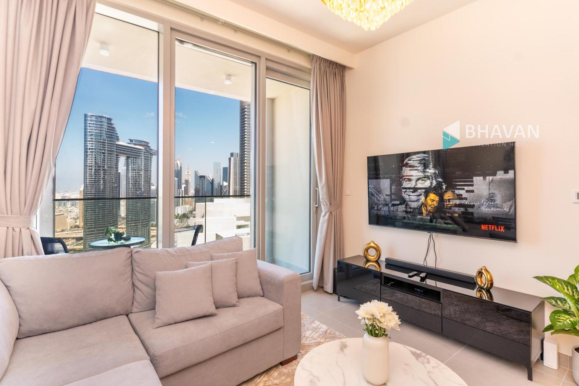 Apartment Charming In Downtown Just Steps From Burj Khalifa & Mall By Bhavan Dubai