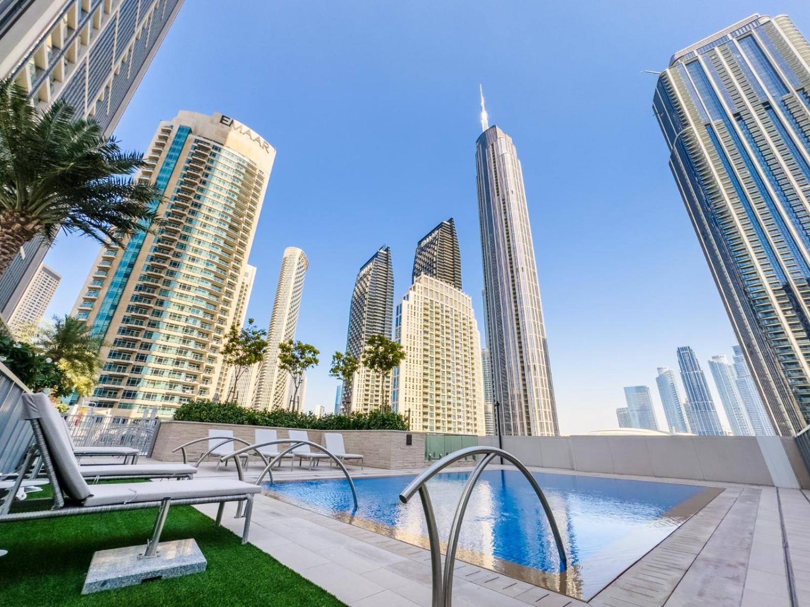 Apartment Charming In Downtown Just Steps From Burj Khalifa & Mall By Bhavan