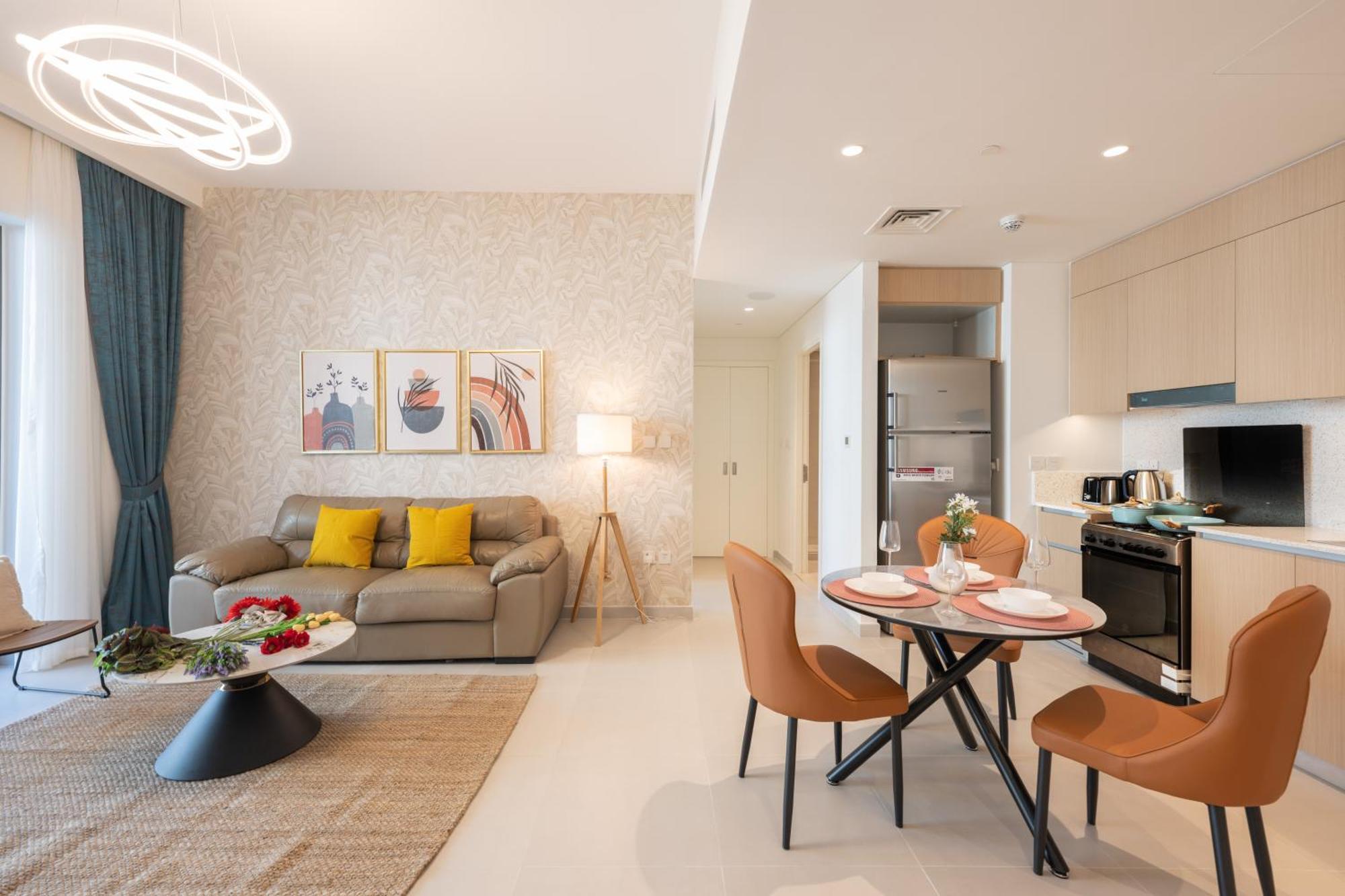 Apartment Cozy 1br In Creek Summer 3mins Walk To The - 508 Dubai