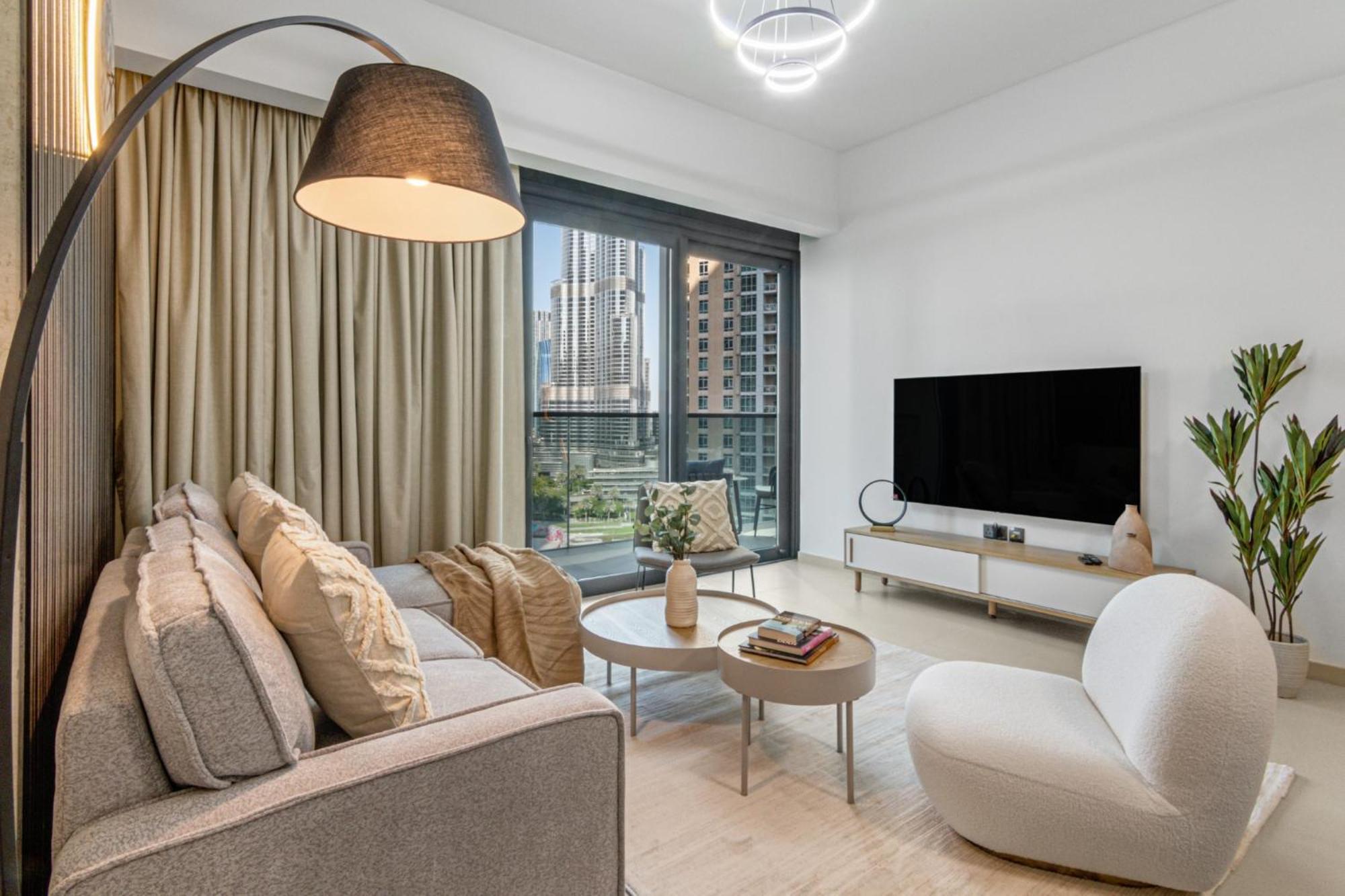 Amazing 2br Burj Kalifa View Dubai