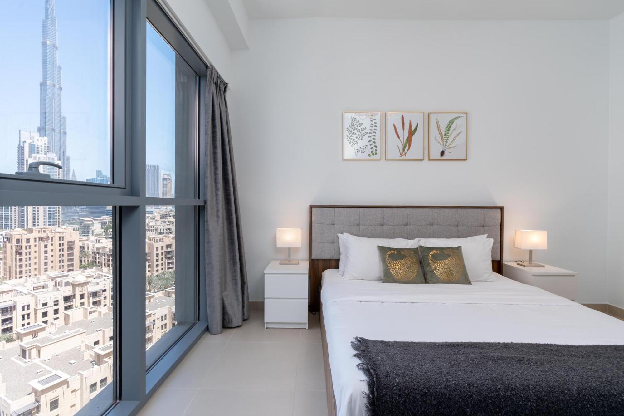 Lux Bnb Bellevue Tower Burj Khalifa Views Apartment *