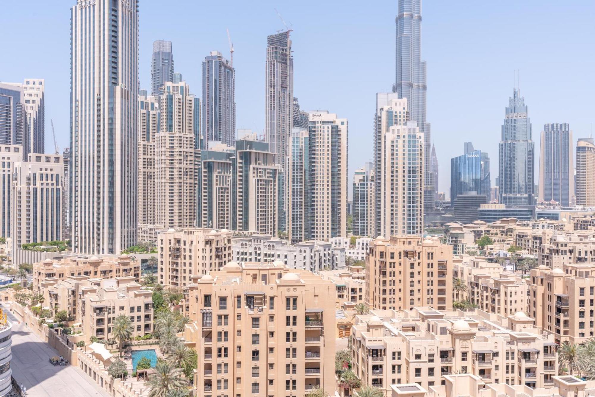 Lux Bnb Bellevue Tower Burj Khalifa Views * Dubai
