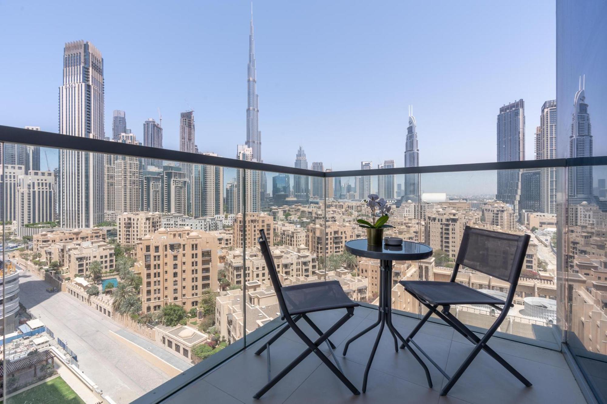 Apartment Lux Bnb Bellevue Tower Burj Khalifa Views