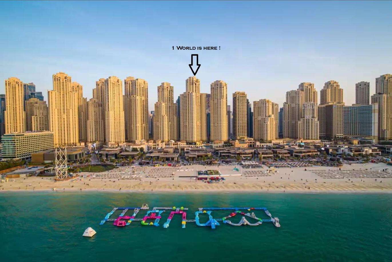 Apartment 1 World, Premium Hostel, Jbr, Near Metro And Beach Dubai