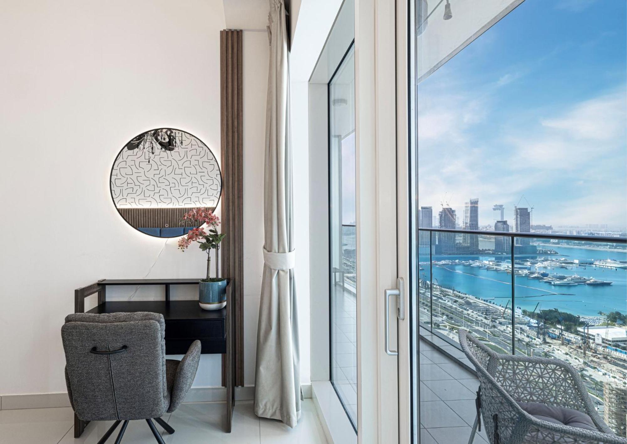 Luxe Sea View High Floor 1 Bedroom In Marina By Maxx Value Homes Apartment *
