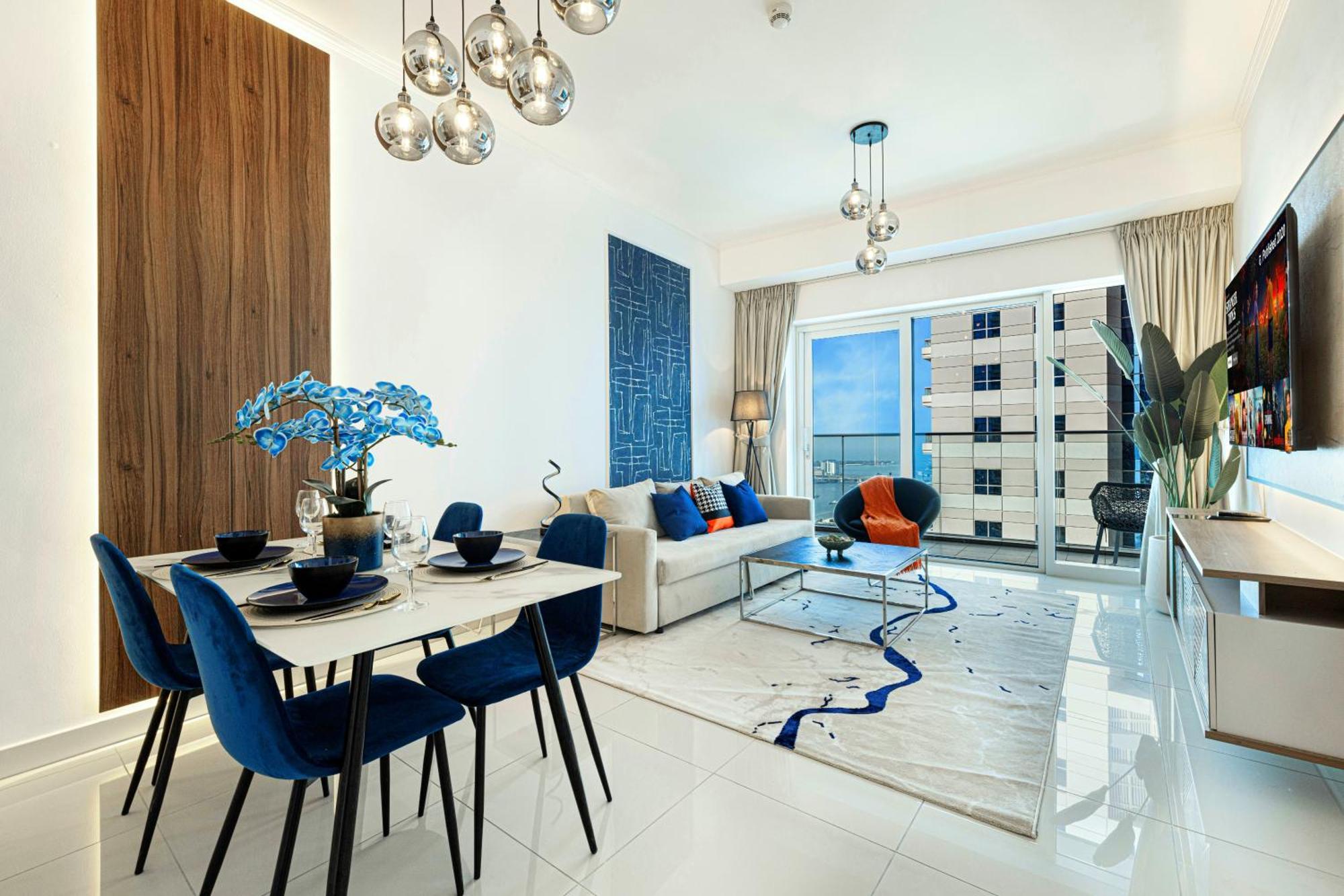 Luxe Sea View High Floor 1 Bedroom In Marina By Maxx Value Homes * Dubai