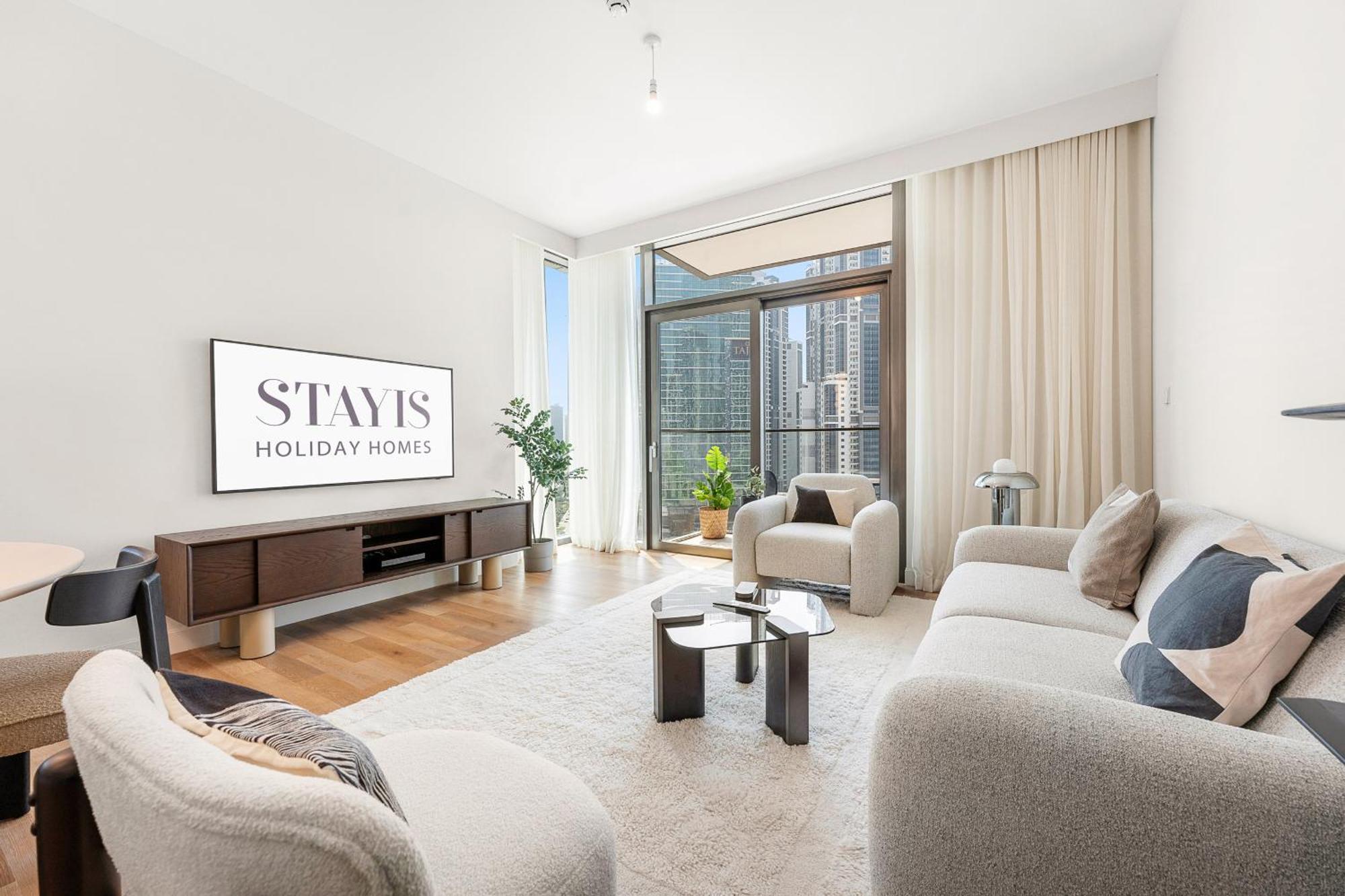 Stayis -ultra Luxurious 2 Bedroom With Skyline View Apartment *