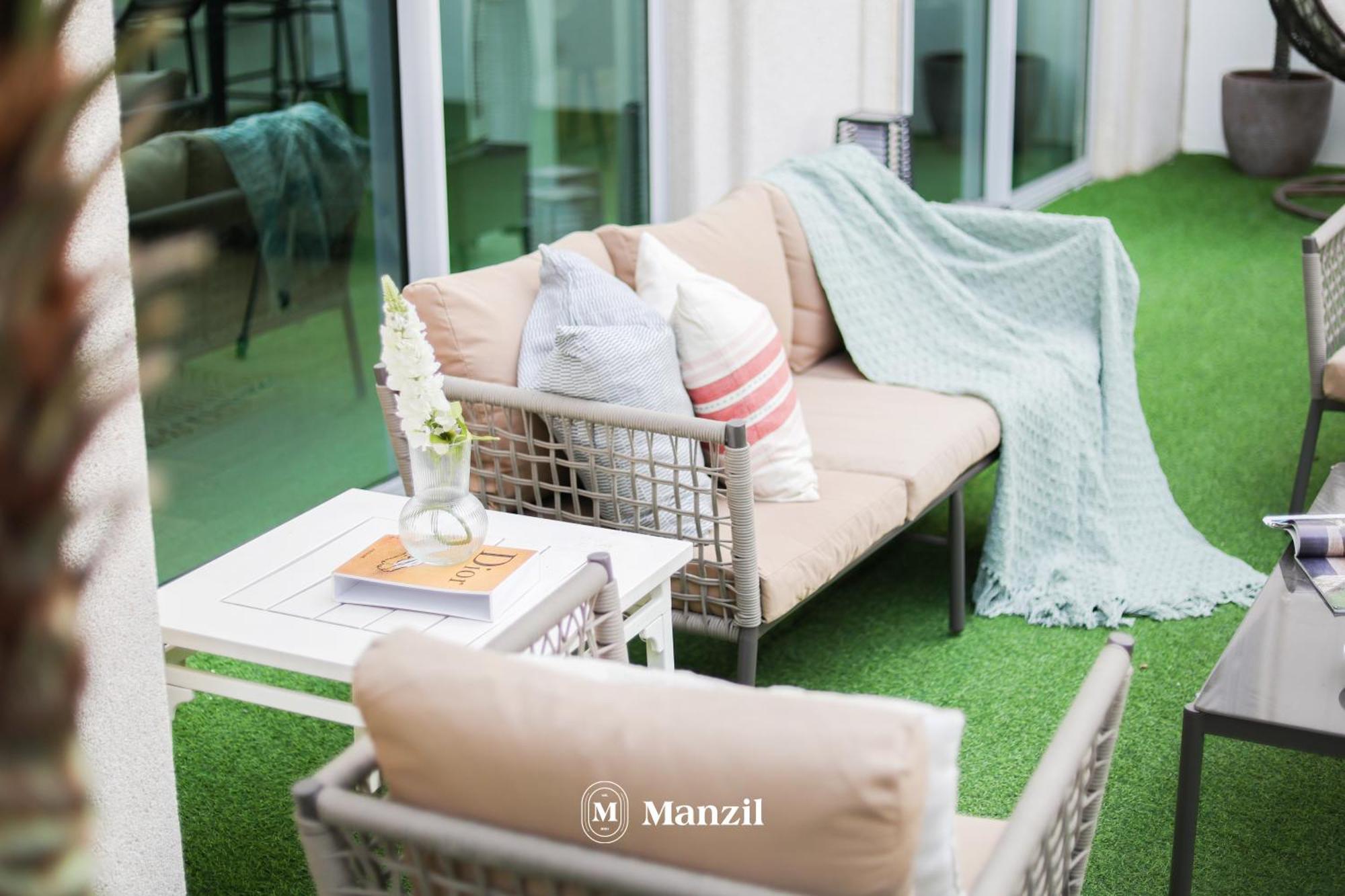 Villa Manzil - Luxury 3br W/ Maid Room, Full Burj & Fountain View *