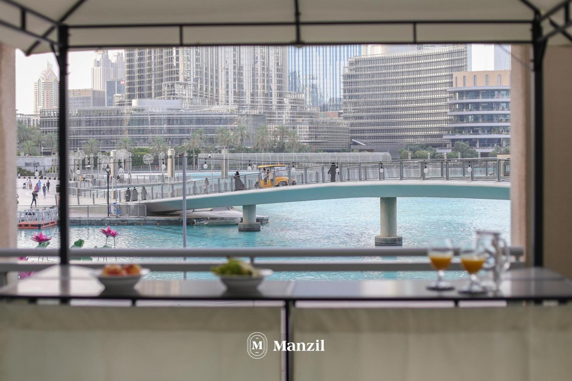 Villa Manzil - Luxury 3br W/ Maid Room, Full Burj & Fountain View