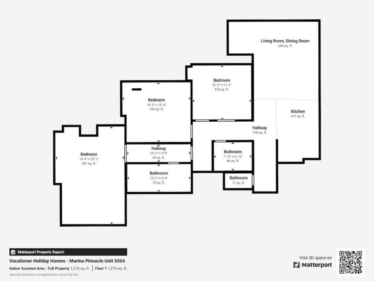 Marina Pinnacle - Serene Three Bedroom Dubai