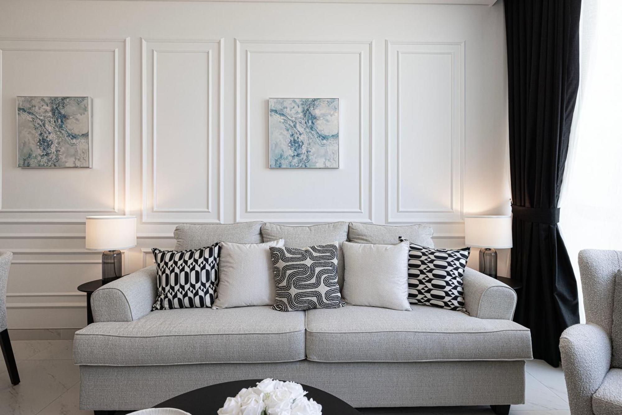 Apartment Crystal Lagoon View Access Fast Wi-fi Dubai