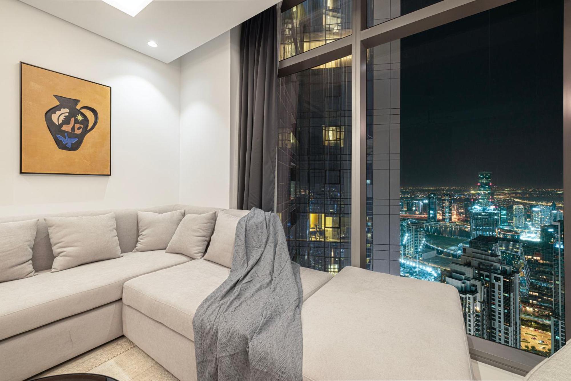 Apartment Smartstay At Paramount Tower - Sea And Downtown Views - Infinity Pool - Modern Luxury Residences