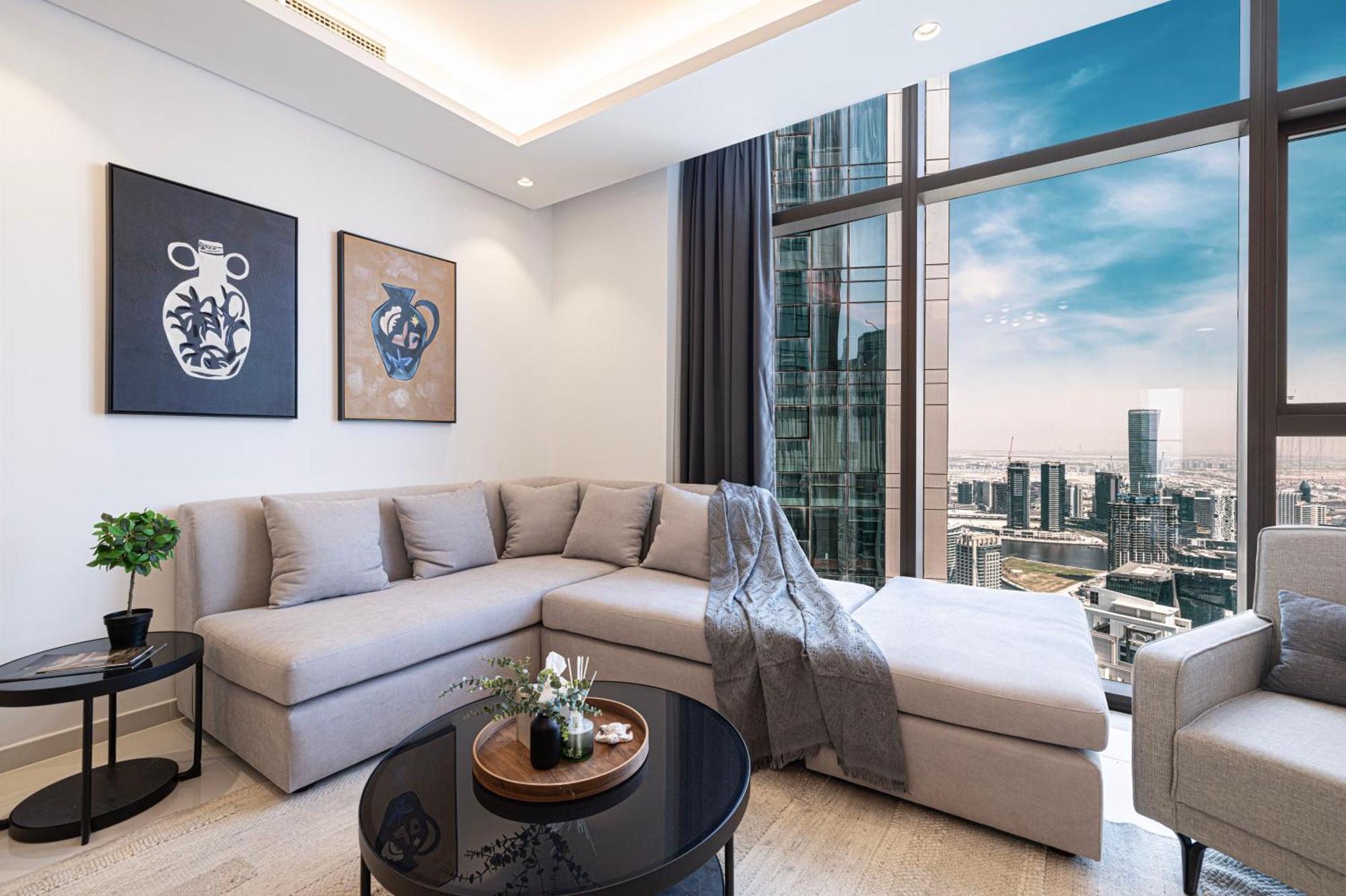 Apartment Smartstay At Paramount Tower - Sea And Downtown Views - Infinity Pool - Modern Luxury Residences Dubai