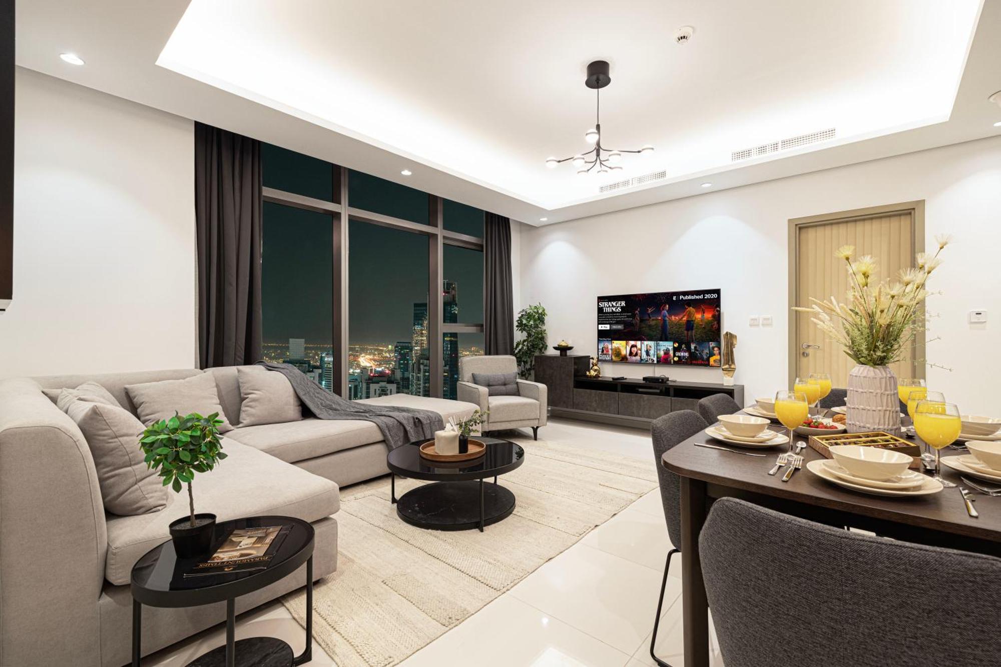 Apartment Smartstay At Paramount Tower - Sea And Downtown Views - Infinity Pool - Modern Luxury Residences