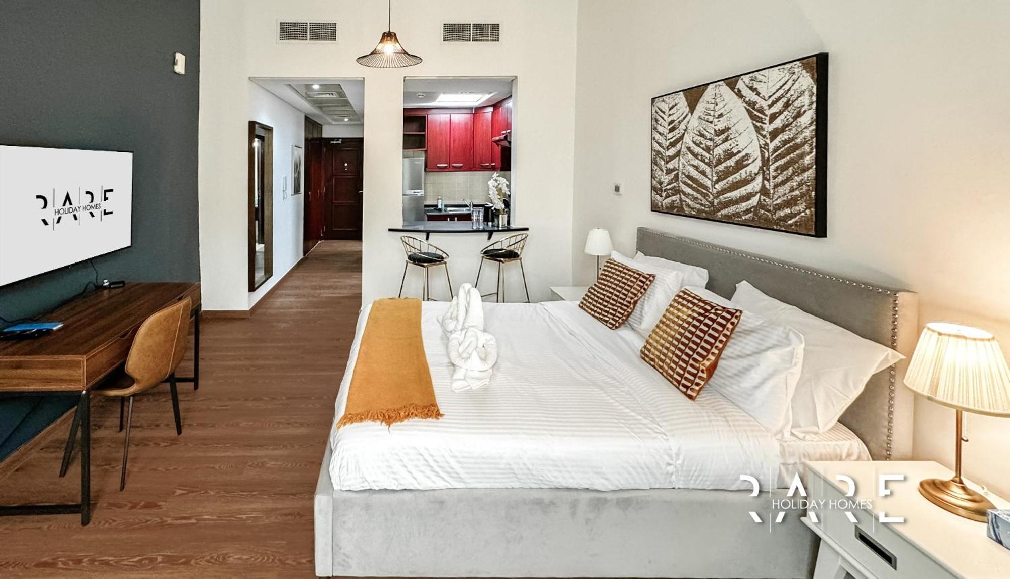 Apartment Rare Homes - Mediterranean Cluster - Near Ibn Battuta Mall - Discovery Garden - Building# Med 38 - Rg03 *