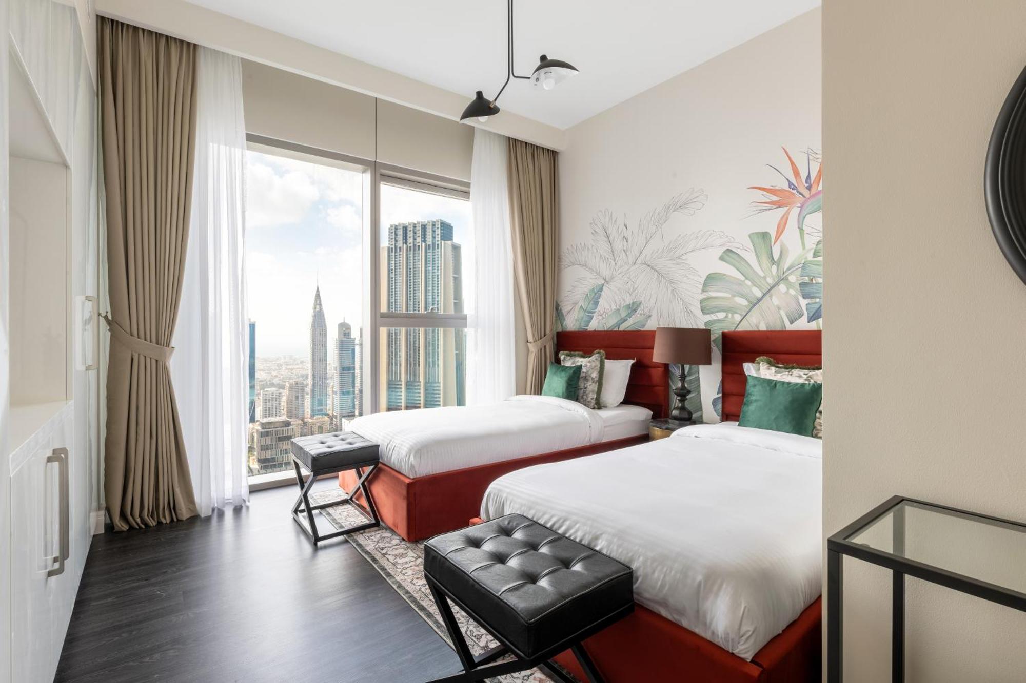 Magnificent - Lavish 3+ 1 Bedroom With Amazing Burj Khalifa View Apartment