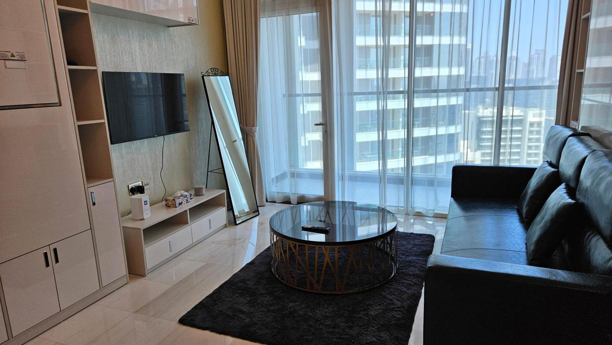 Luxury Studio With Burj Views - 6 Min From Mall Dubai