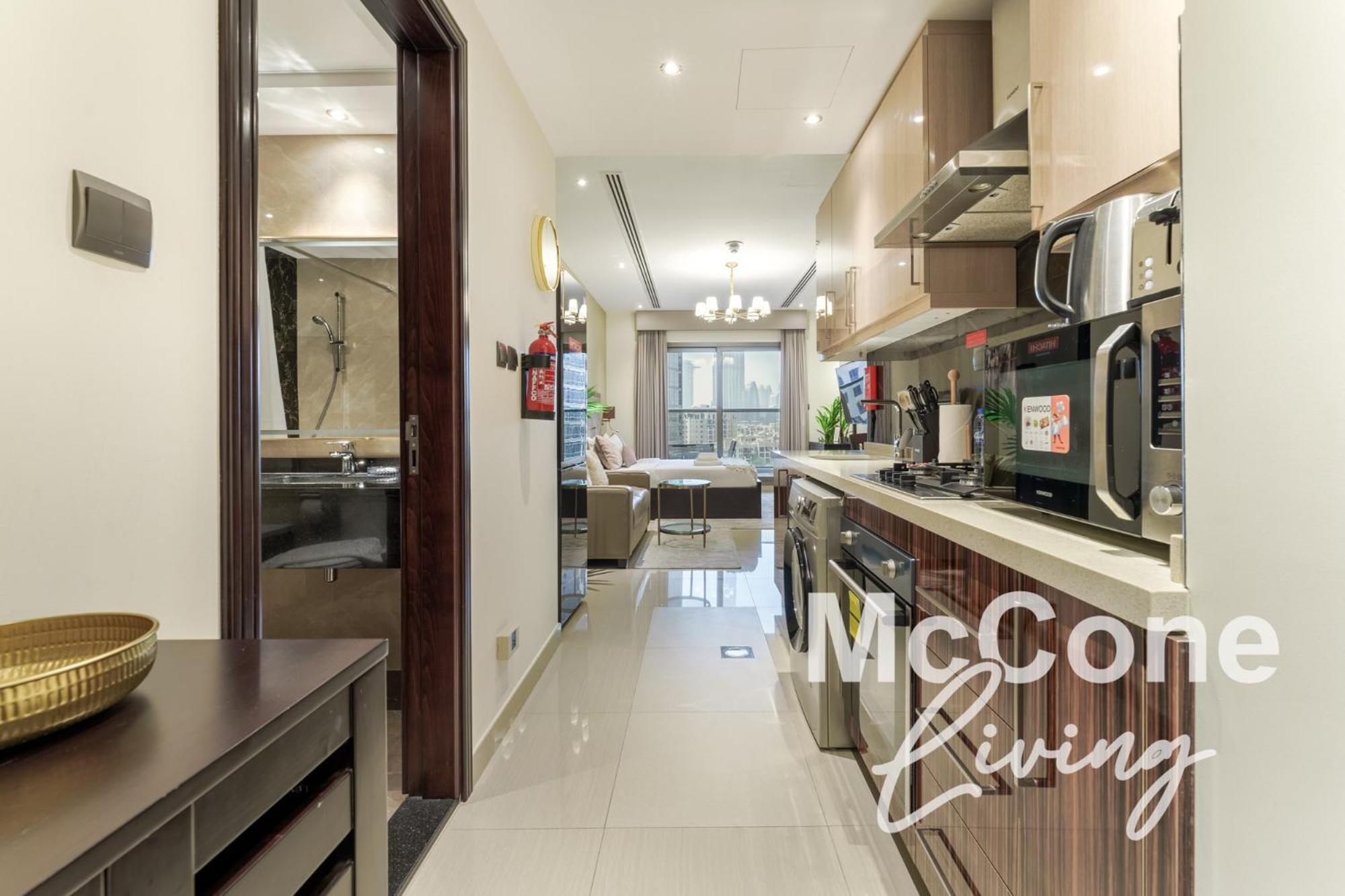 Cozy With Burj Khalifa Views Apartment Dubai