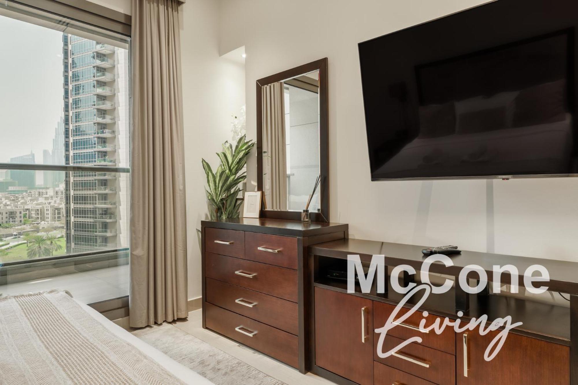 Apartment Cozy With Burj Khalifa Views Dubai
