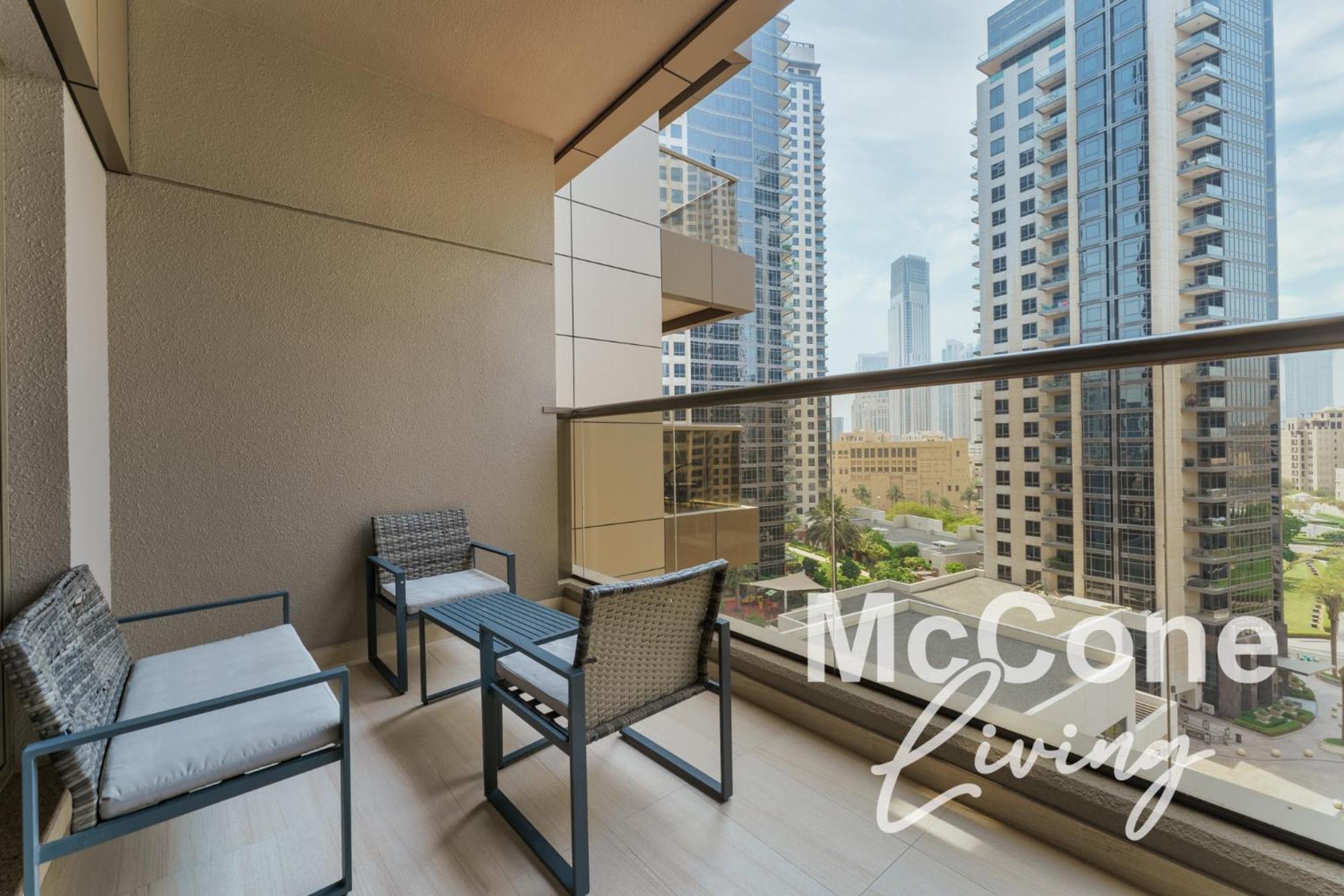Apartment Cozy With Burj Khalifa Views Dubai