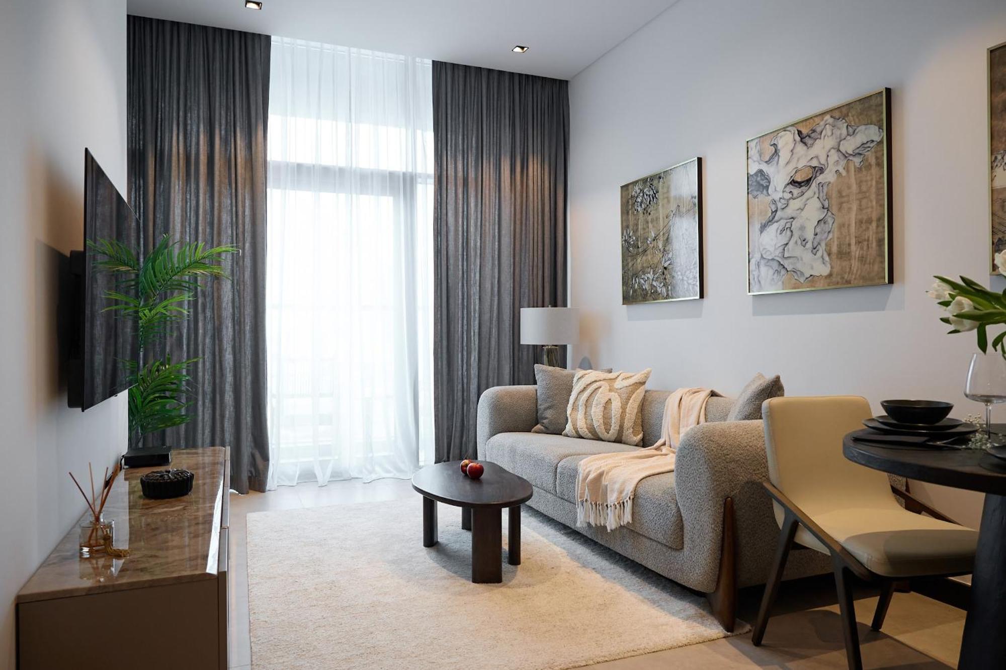 Apartment Quite Luxury Burj Khalifa View