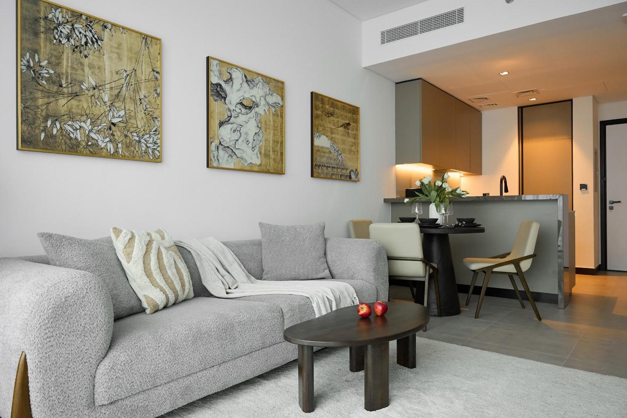 Apartment Quite Luxury Burj Khalifa View *