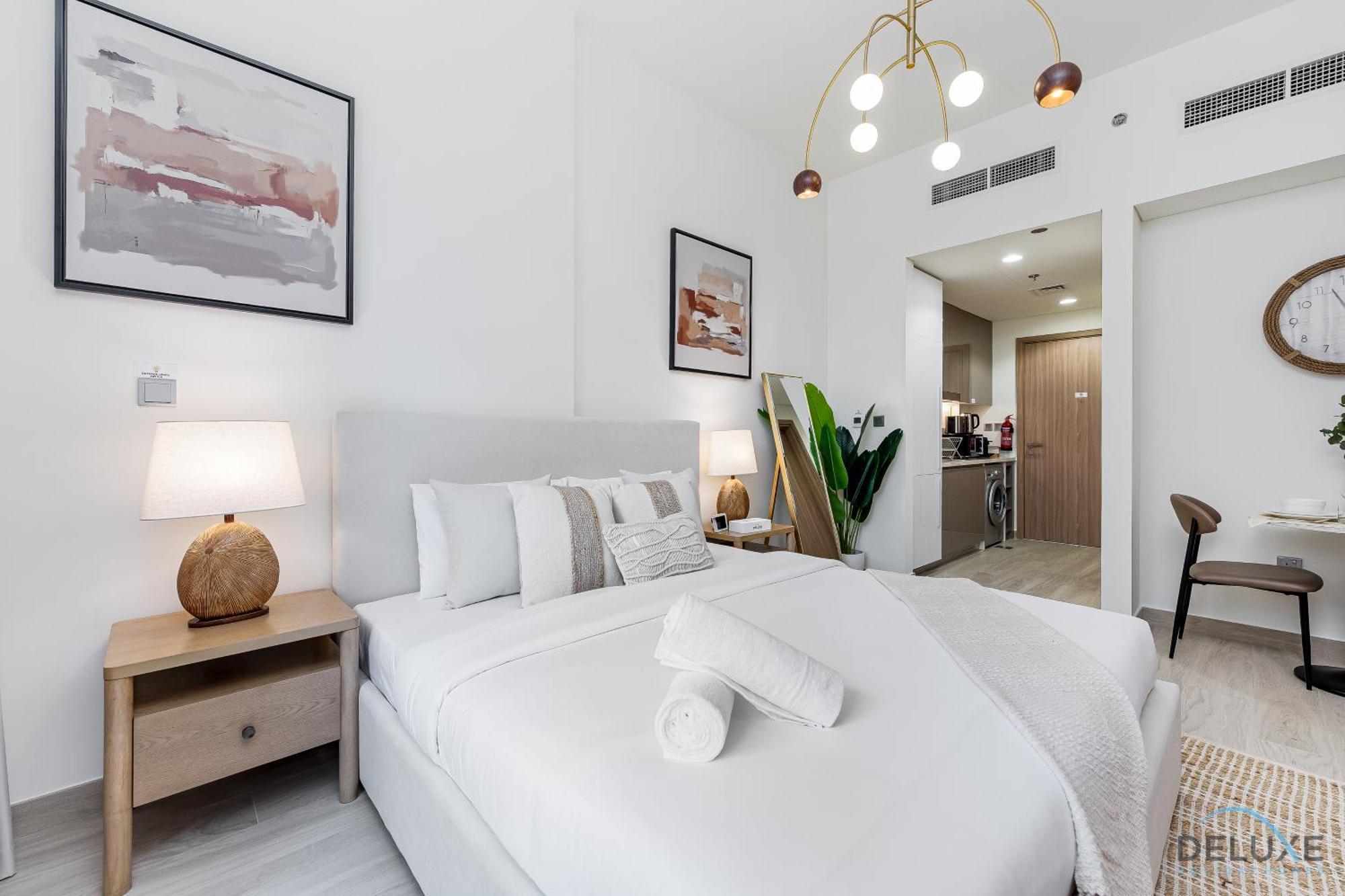 Apartment Contemporary In Azizi Riviera 31, Al Merkadh By Deluxe Homes