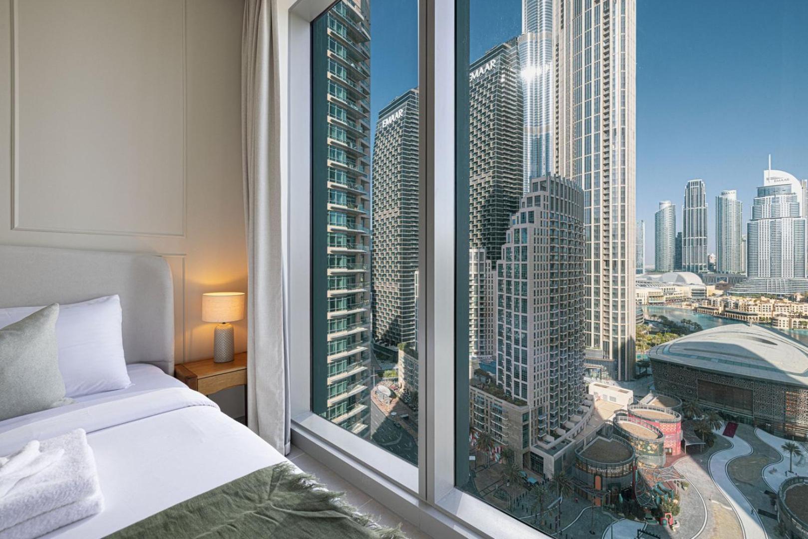 Luxe | Luxury 4br | Burj Khalifa & Fountain Views Apartment
