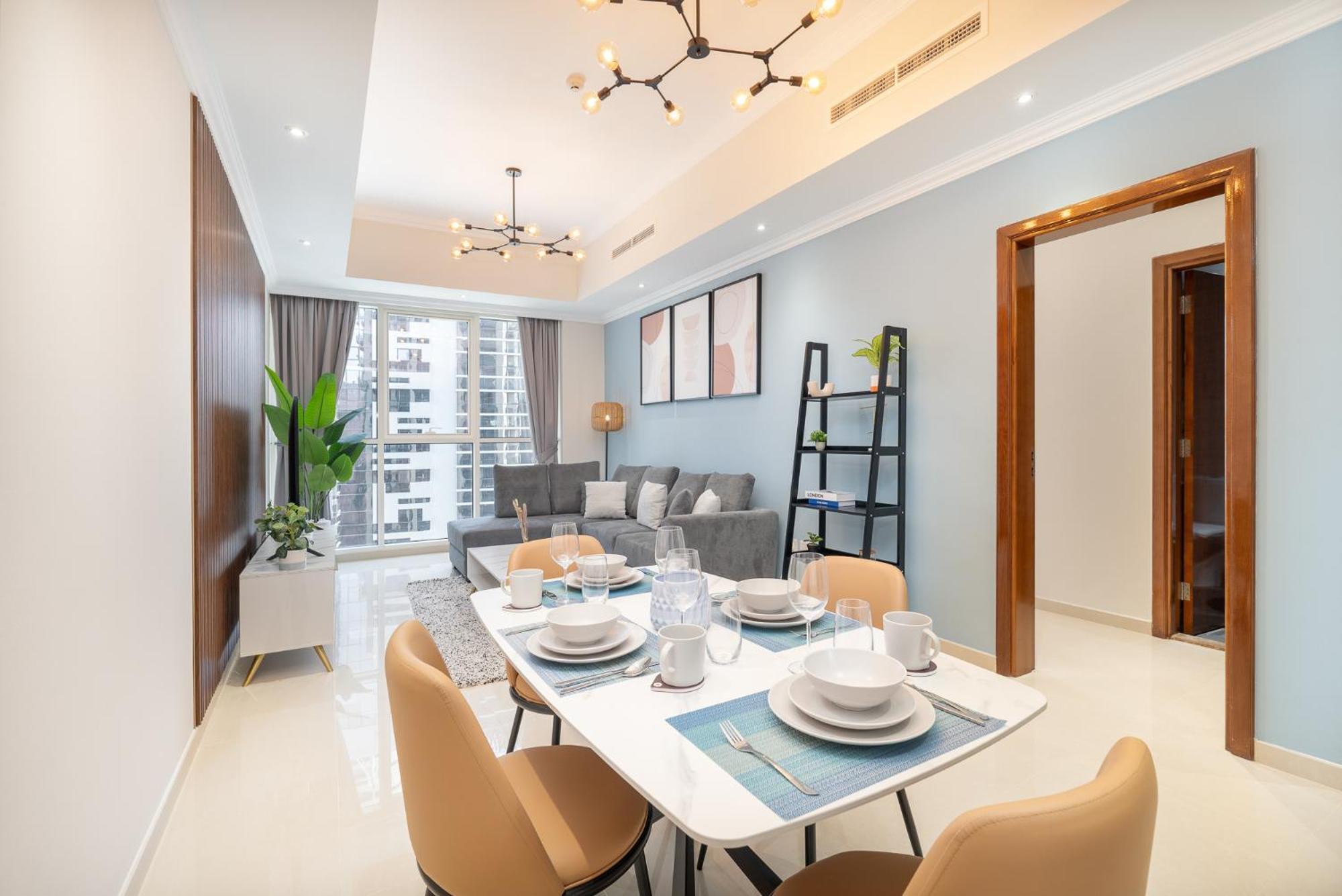 Heaven Crest Homes: Downtown Near Mall & Burj Khalifa Apartment *
