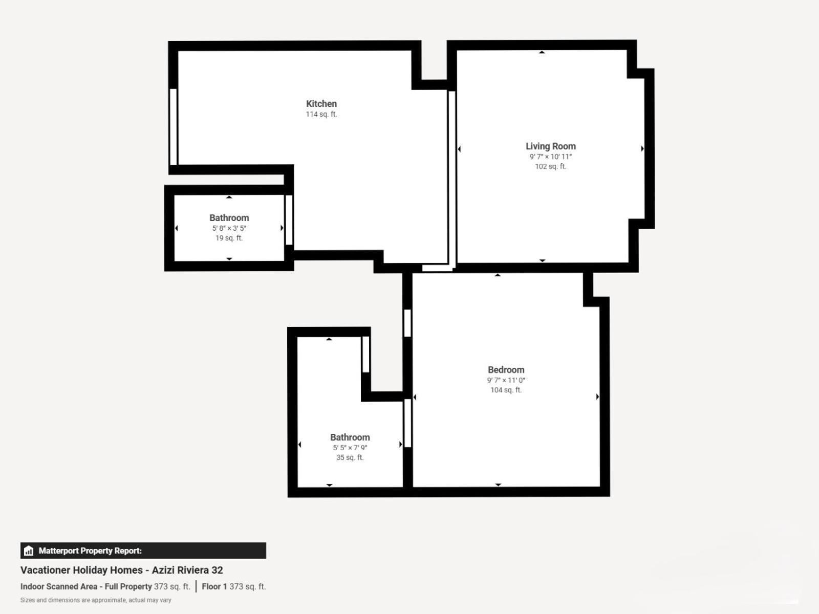 Apartment Azizi Riviera 32 - Stunning One Bedroom Dubai