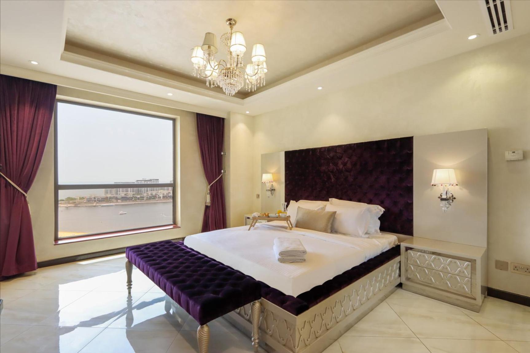 Apartment Upgraded With Full Sea View Rimal 5 - Entire 4 Bedroom - Access Dubai