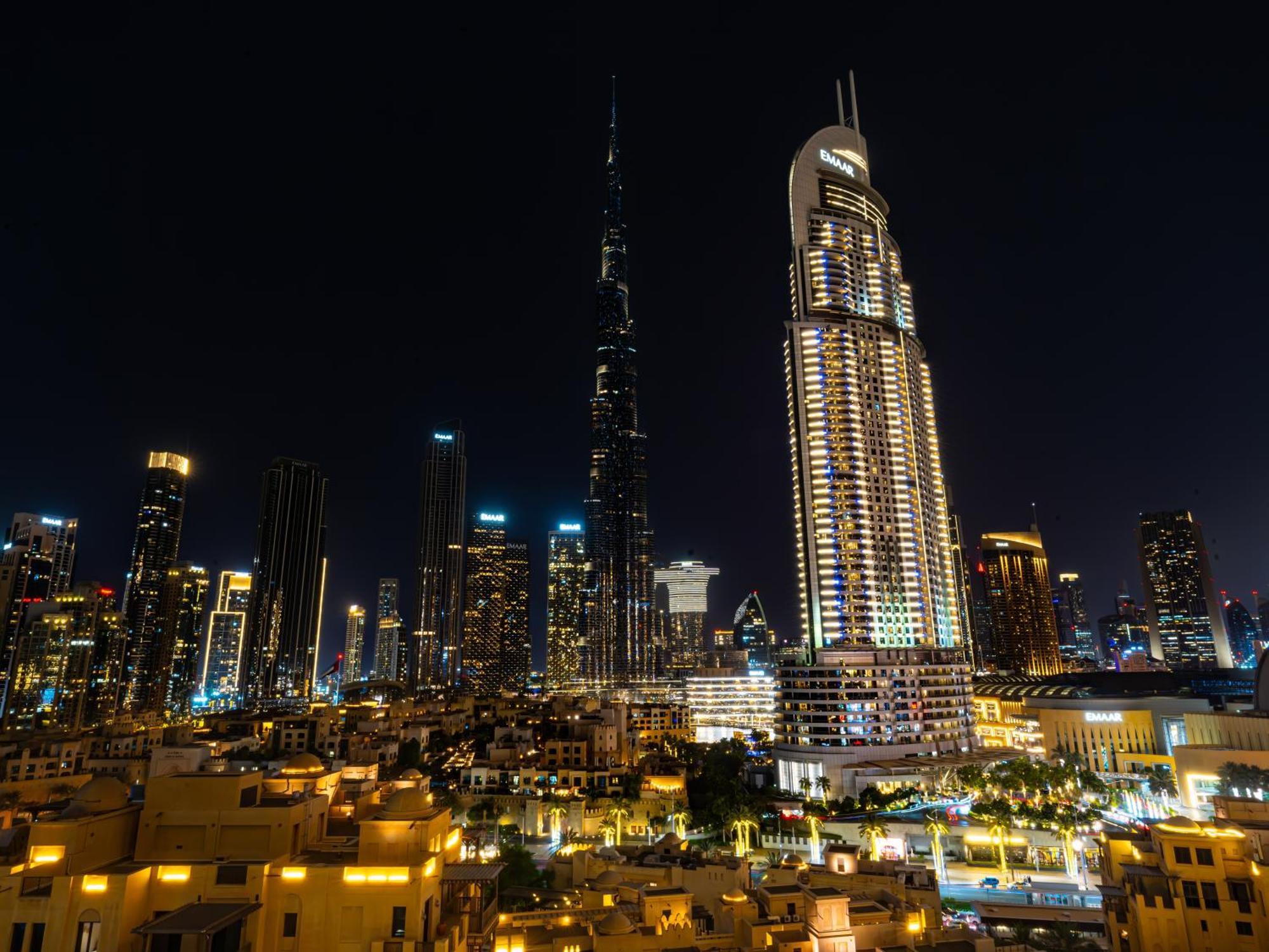 Burj Khalifa Laser Show & Fountain Show View Dubai