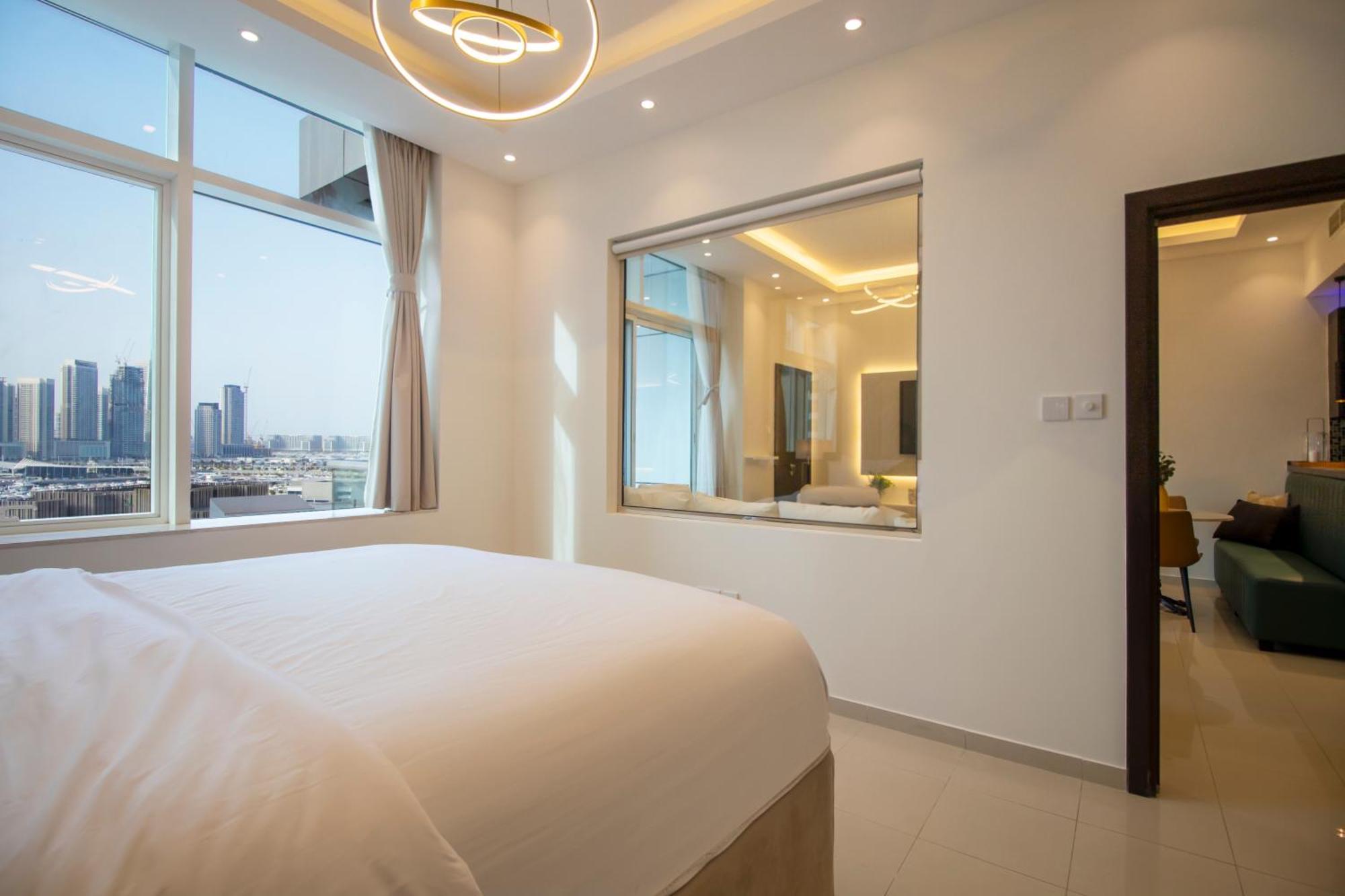Apartment Vacation Friendly View Luxury 1bedroom- Walk To & Mall Dubai