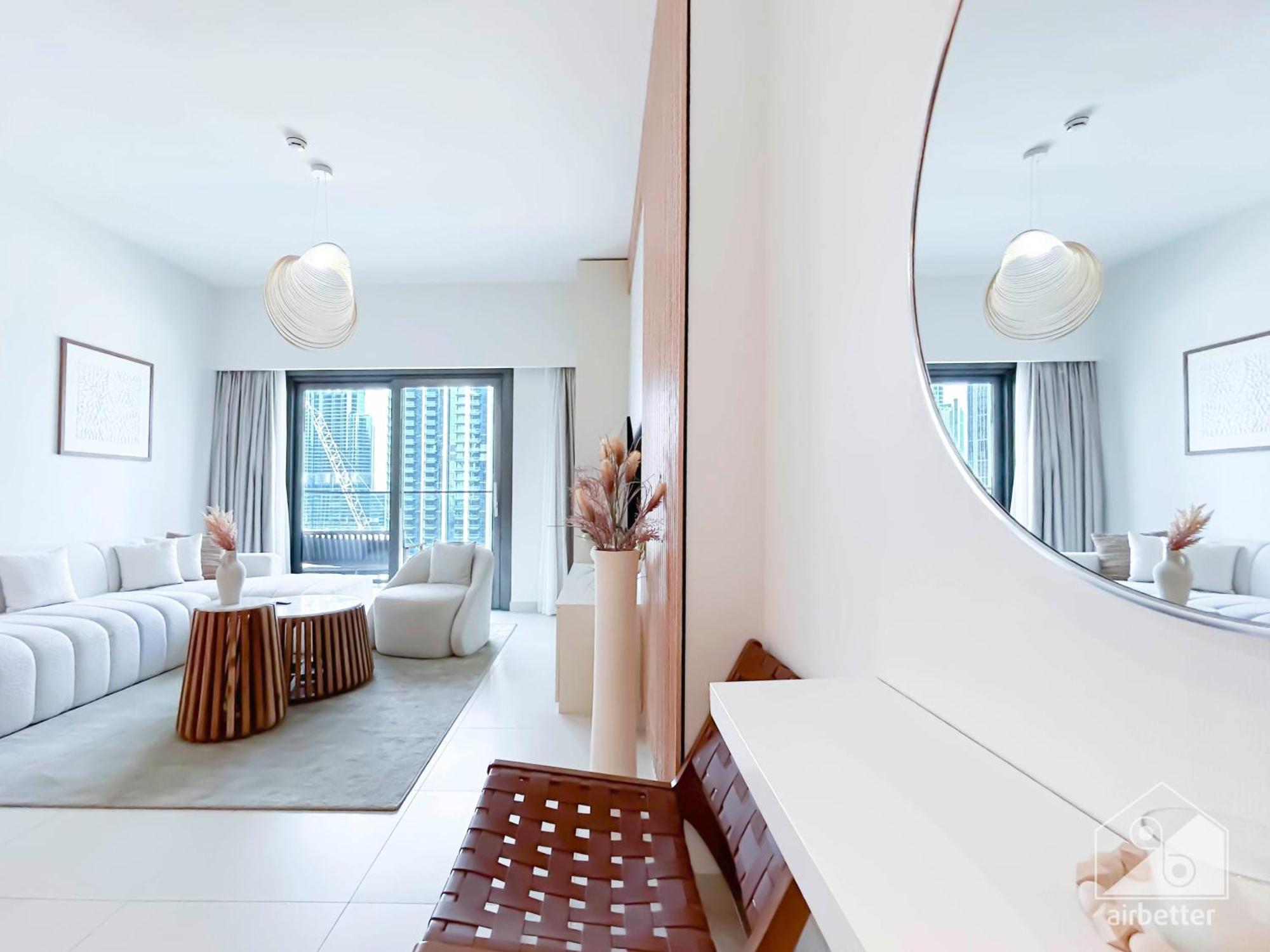 Luxury Burj Crown Downtown Balcony & View